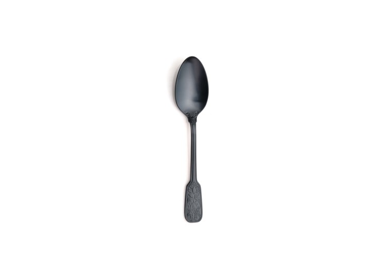 Versailles Satin Zwart Dessertlepel
