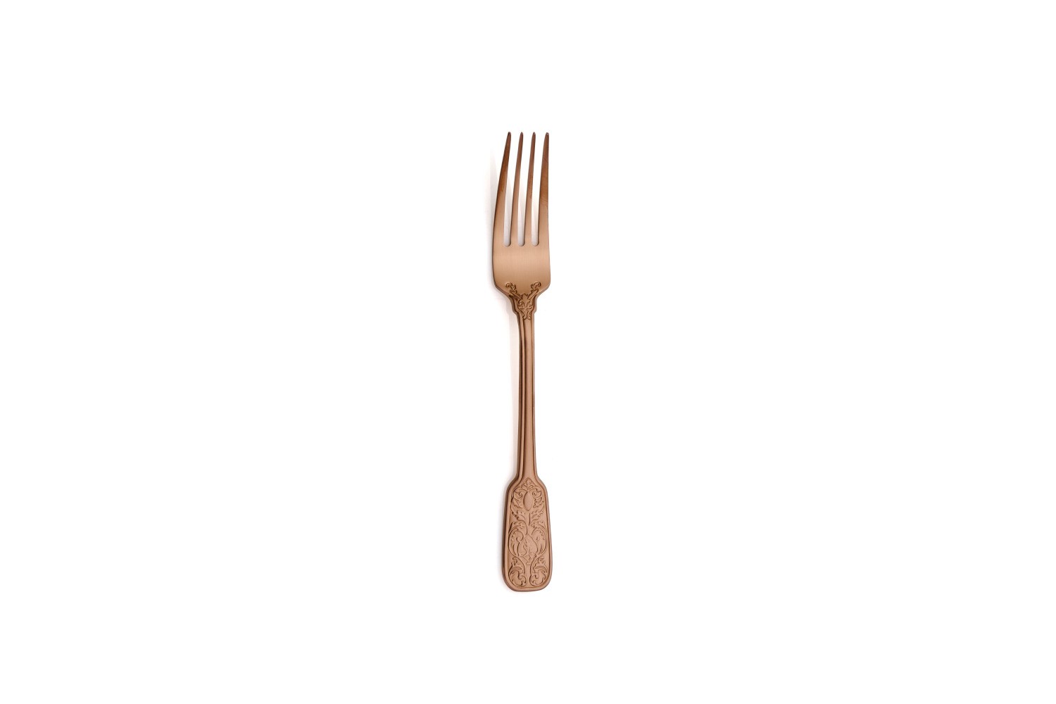TENEDOR POSTRE VERSAILLES SATIN COBRE 18/10