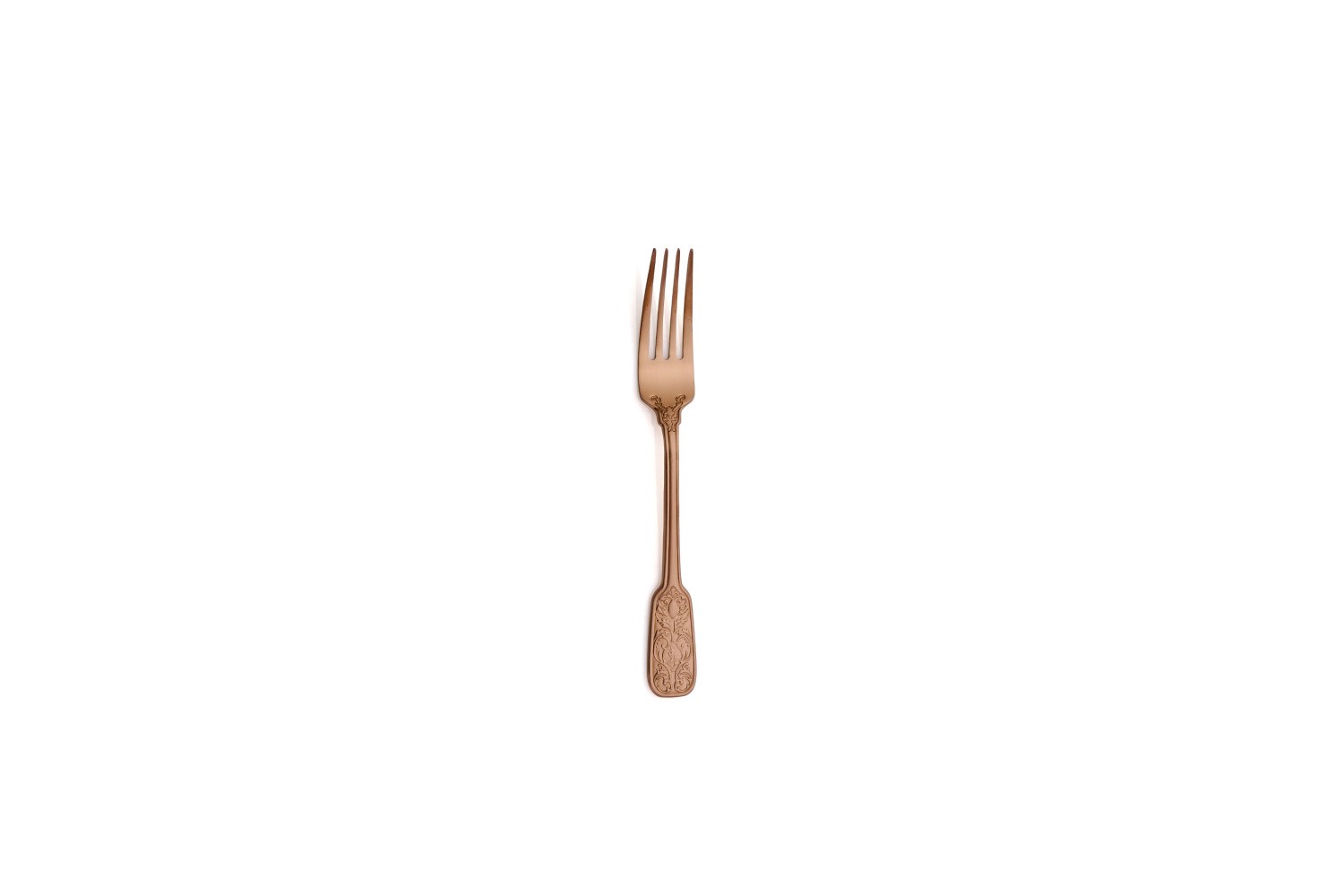 TENEDOR LUNCH VERSAILLES SATIN COBRE 18/10