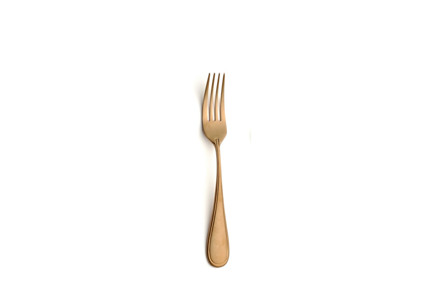 CONTOUR VINTAGE COPPER DESSERT FORK 18/10