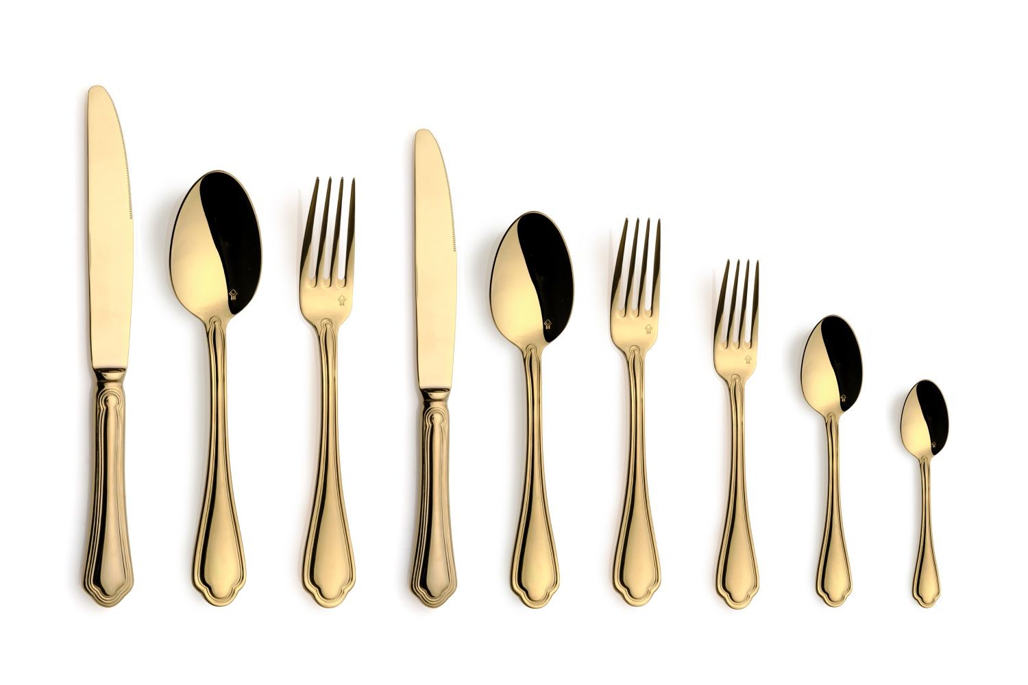 SANGIOVESE GOLD TABLE FORK 18/10 1