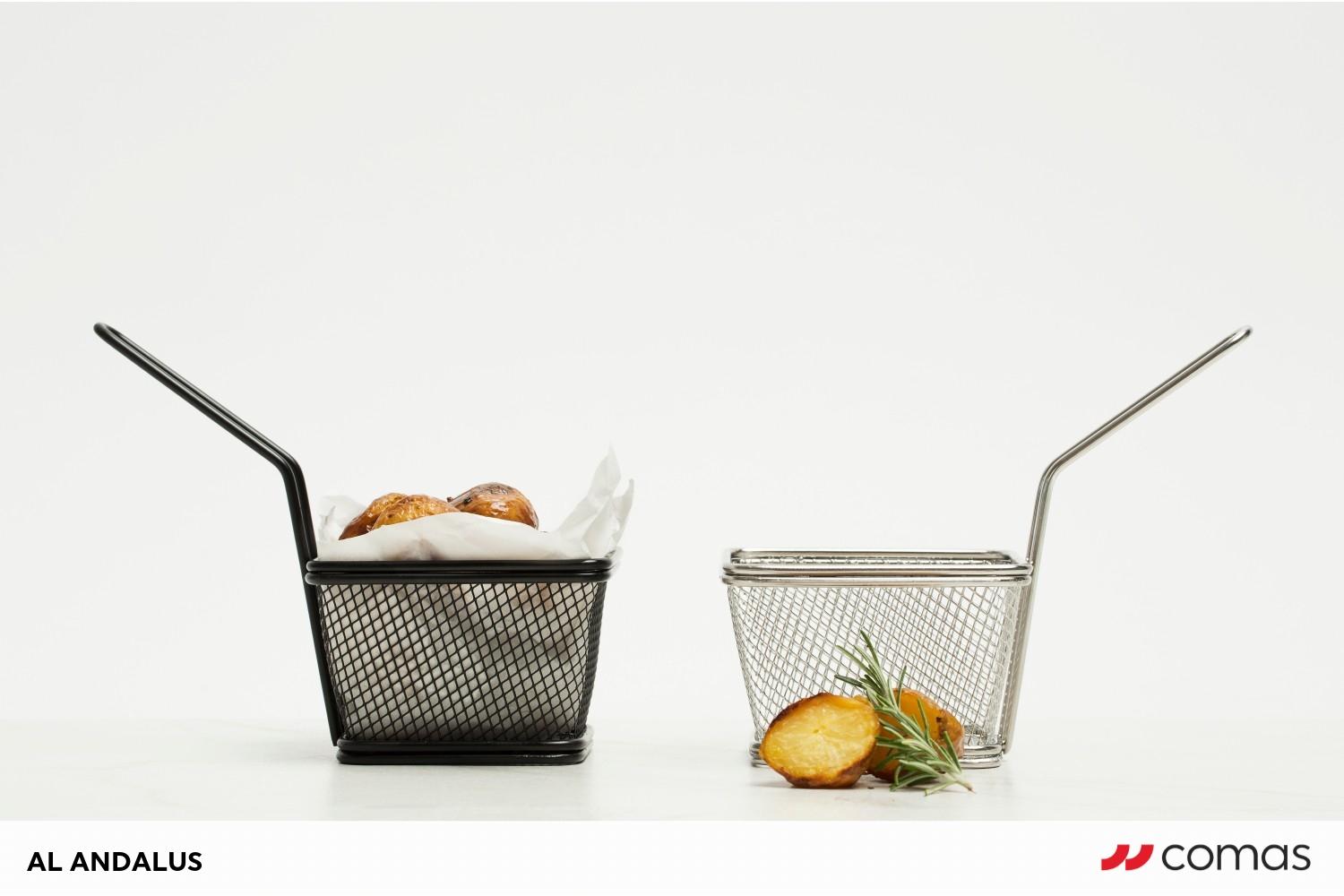 BASKET WITH HANDLES 11x8,5x H5,5Cm 1