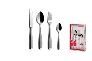 BAULETTO 24 FLEUR DE LYS 18/10 INOX
