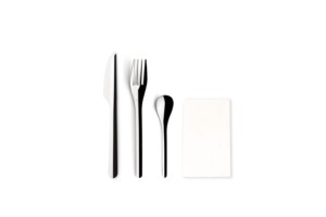 SET TABLE KNIFE/FORK/TEA SPOON + NAPKIN BROOKLYN