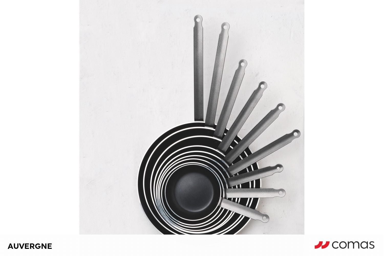 ALUMINIUM FRY PAN WITH IRON HANDLE 2,5MM. 18 Ø AUVERGNE 2