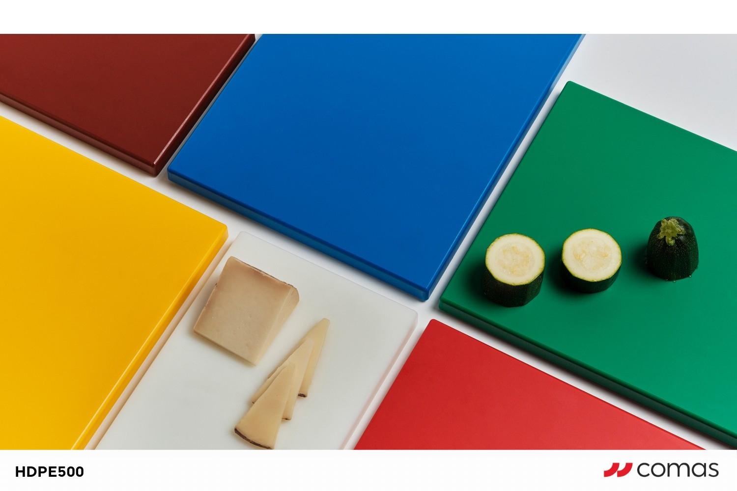 WHITE CUTTING BOARD GN 1/2 2