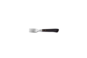 PLASTIC HANDLE 1.0MM BROWN TABLE FORK BLISTER