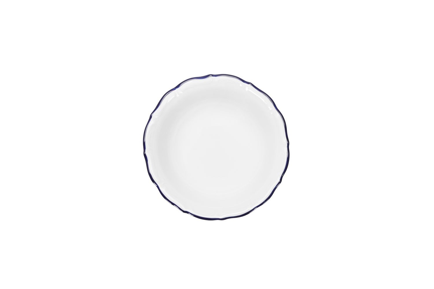 BOWL WHITE/BLUE MARINA 16CM