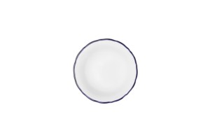 MARINA WHITE/BLUE COFFEE/TEA PLATE 180CC