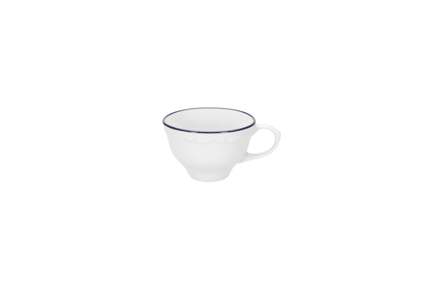 MARINA WHITE/BLUE COFEE/TEA CUP 80CC