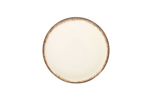 MOCHA COUPLE FLAT PLATE 18CM