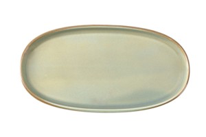 ASSIETTE OVALE OLIVA 21 CM