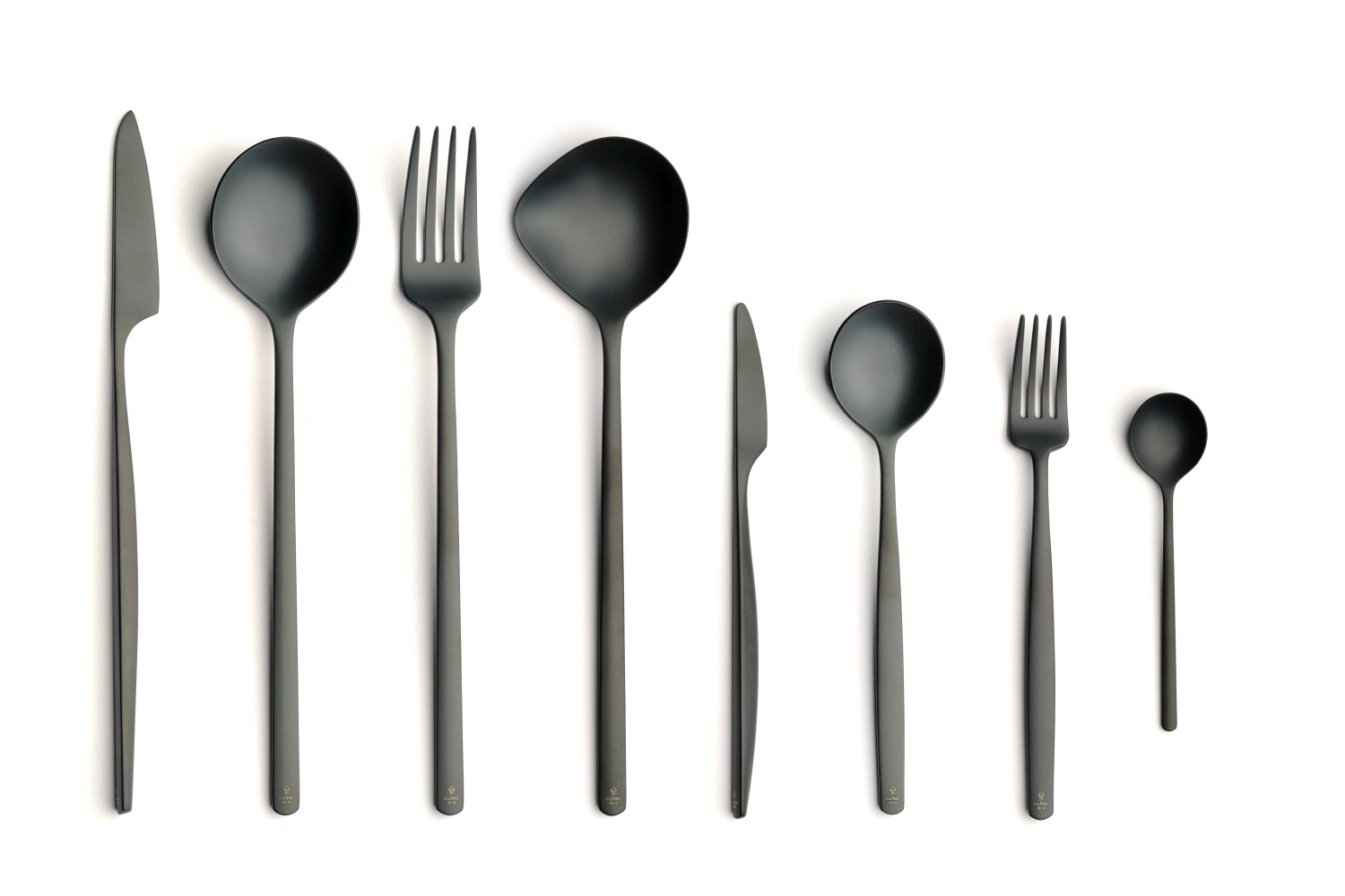 ATLANTIDA COFFEE SPOON BLACK 18/10 1