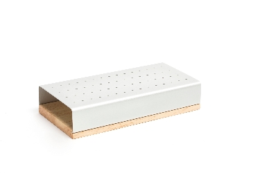 PLATEAU EN CHÊNE W12xL24xH1Cm 1