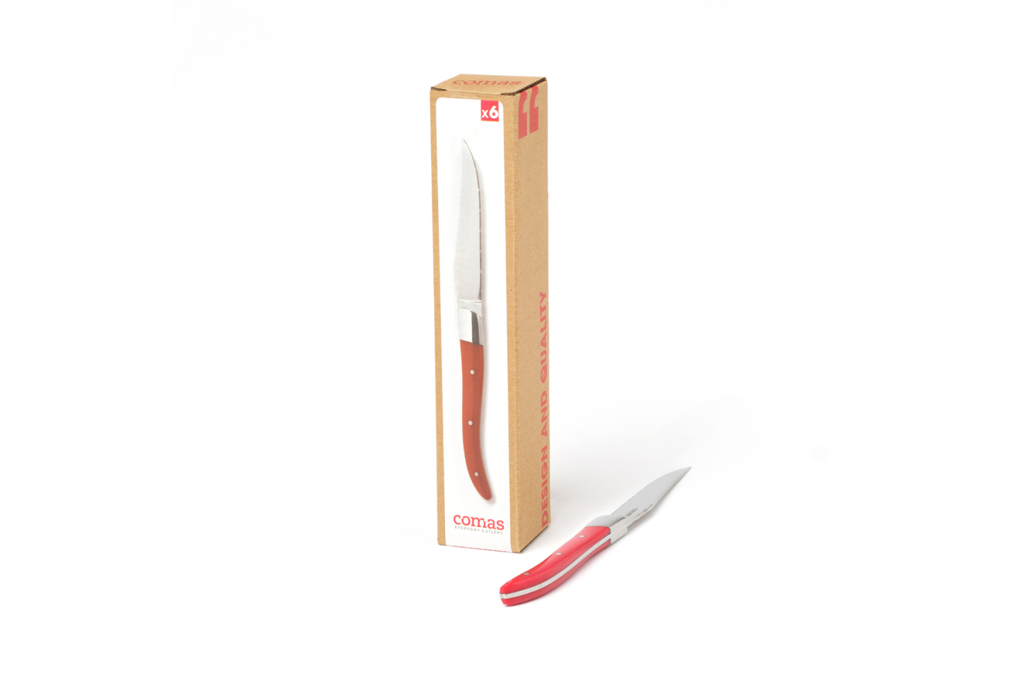 CUCHILLO CHULETERO ACR RED 3
