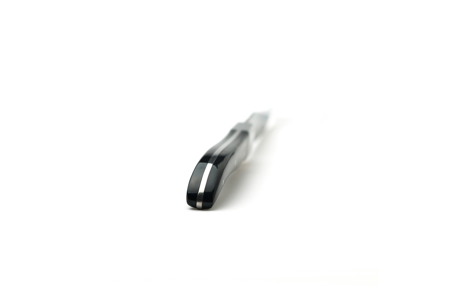 CUCHILLO CHULETERO ACRILICO NEGRO HQ 2