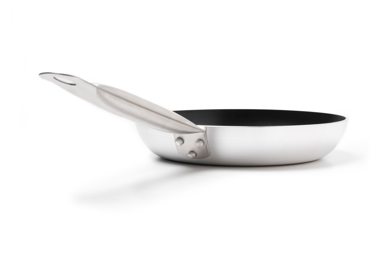 PADELLA INDUZIONE IN ALLUMINIO MANICO EN INOX 3MM. 20 Ø TEIDE 1