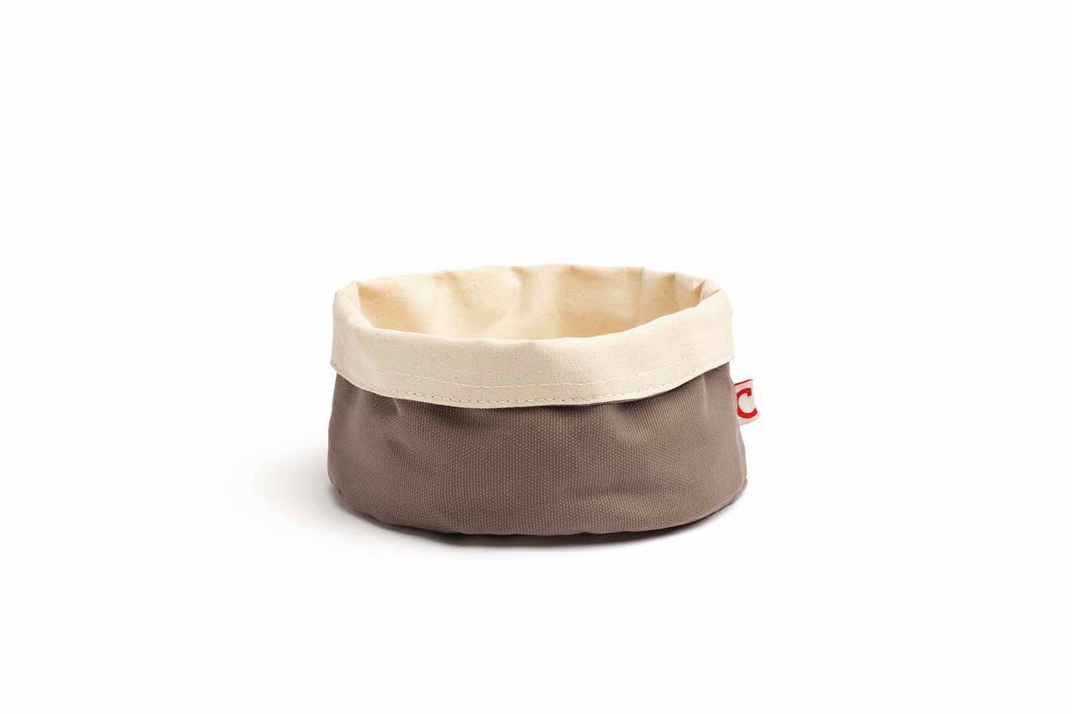 ROUND GREY BREAD BASKET Ø 17Cm