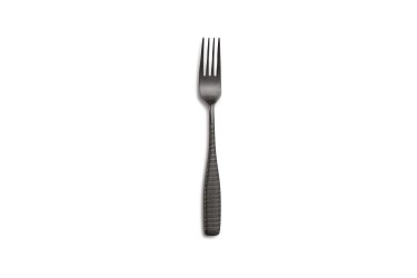 FLEUR DE LYS VINTAGE BLACK TABLE FORK 18/10