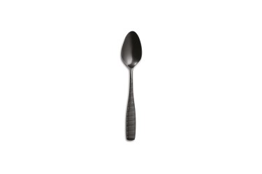 FLEUR DE LYS VINTAGE BLACK DESSERT SPOON 18/10