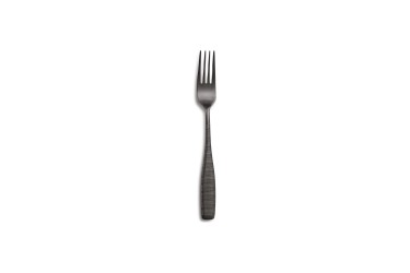 FLEUR DE LYS VINTAGE BLACK DESSERT FORK 18/10