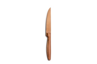 BOJ SATIN/K6 STEAK KNIFE COPPER