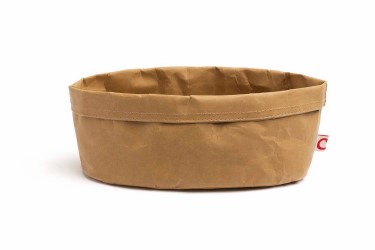 PANERA OVAL KRAFT LAVABLE 25X18Cm