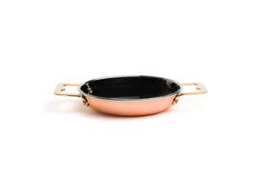 MINI PAELLA DUAL BODY Ø12X2,5Cm COPPER