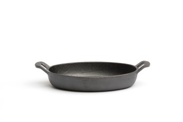 MINI OVAL PAN 2 HANDLES 18X12,6CM