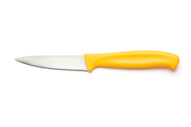 MICRO SERRATED FRUIT YELLOW KNIFE