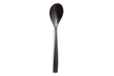 BCN BLACK SALAD SPOON 18%