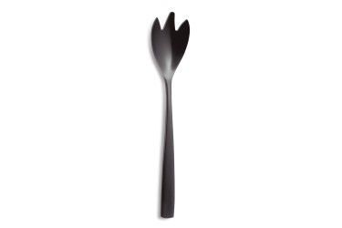 BCN BLACK SALAD FORK 18%