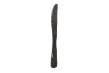 LUNA SATIN BLACK TABLE KNIFE