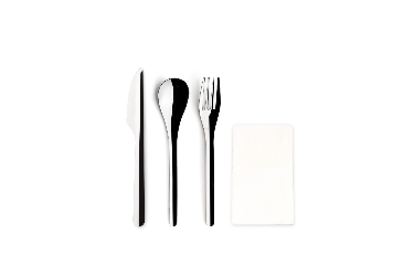 SET TABLE KNIFE/FORK/SPOON + NAPKIN BROOKLYN