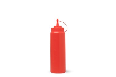 RED SQUEEZY BOTTLES 360ML