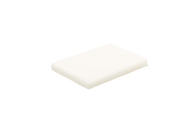 WHITE CUTTING BOARD GN 1/1