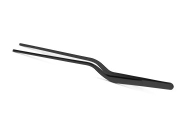 CHEF CURVED TONG 21 CM BLACK