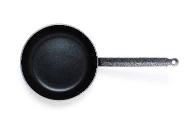 ALUMINIUM INDUCTION FRY PAN WITH INOX HANDLE 3MM. 20 Ø USSON