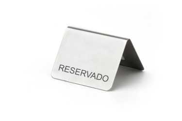 TABLE TAG RESERVADO